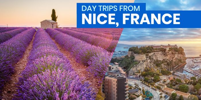 10 DAY TRIP DESTINATIONS FROM NICE, FRANCE