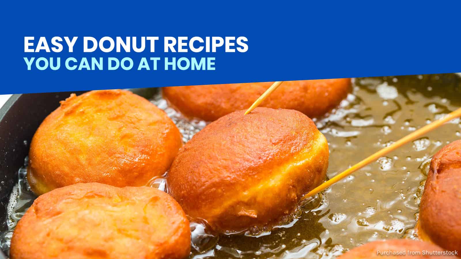 7 Easy DONUT RECIPES You can Try at Home