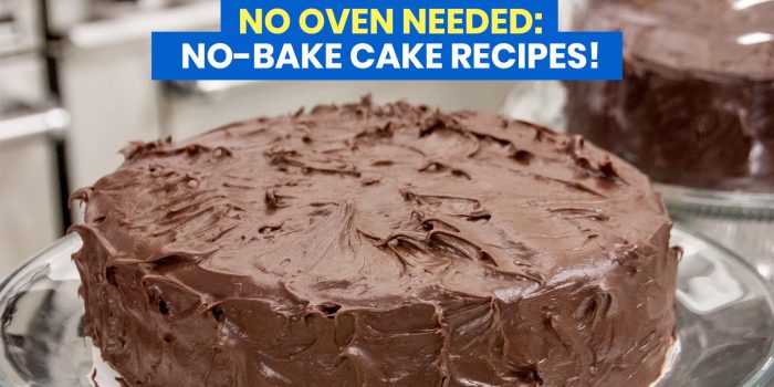 10 NO-BAKE CAKE RECIPES: No Oven Needed!