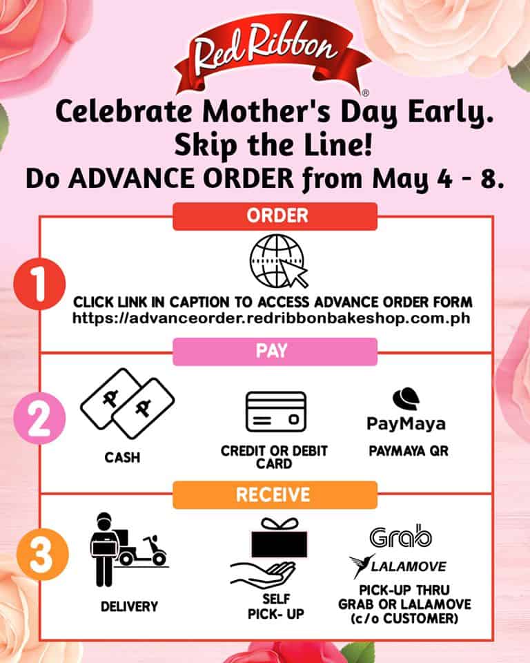 CELEBRATE MOTHER'S DAY SAFELY AT - Red Ribbon Bakeshop