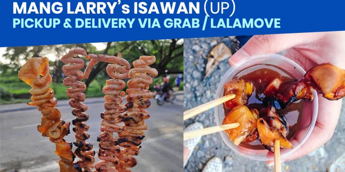 MANG LARRY’s ISAWAN: Pickup & Delivery via Grab / LalaMove
