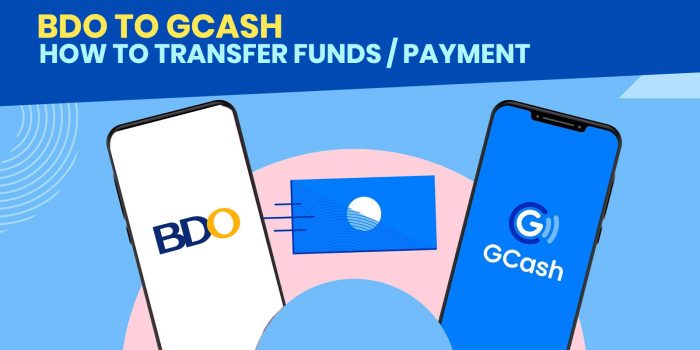 BDO TO GCASH: How to Transfer Money Online (Payment or Cash In)