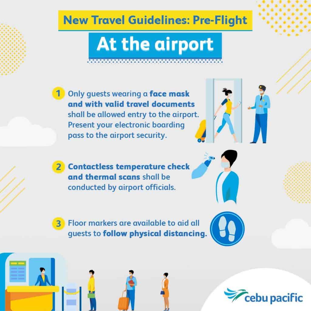Cebu Pacific NEW TRAVEL GUIDELINES Before, During & After Flight The