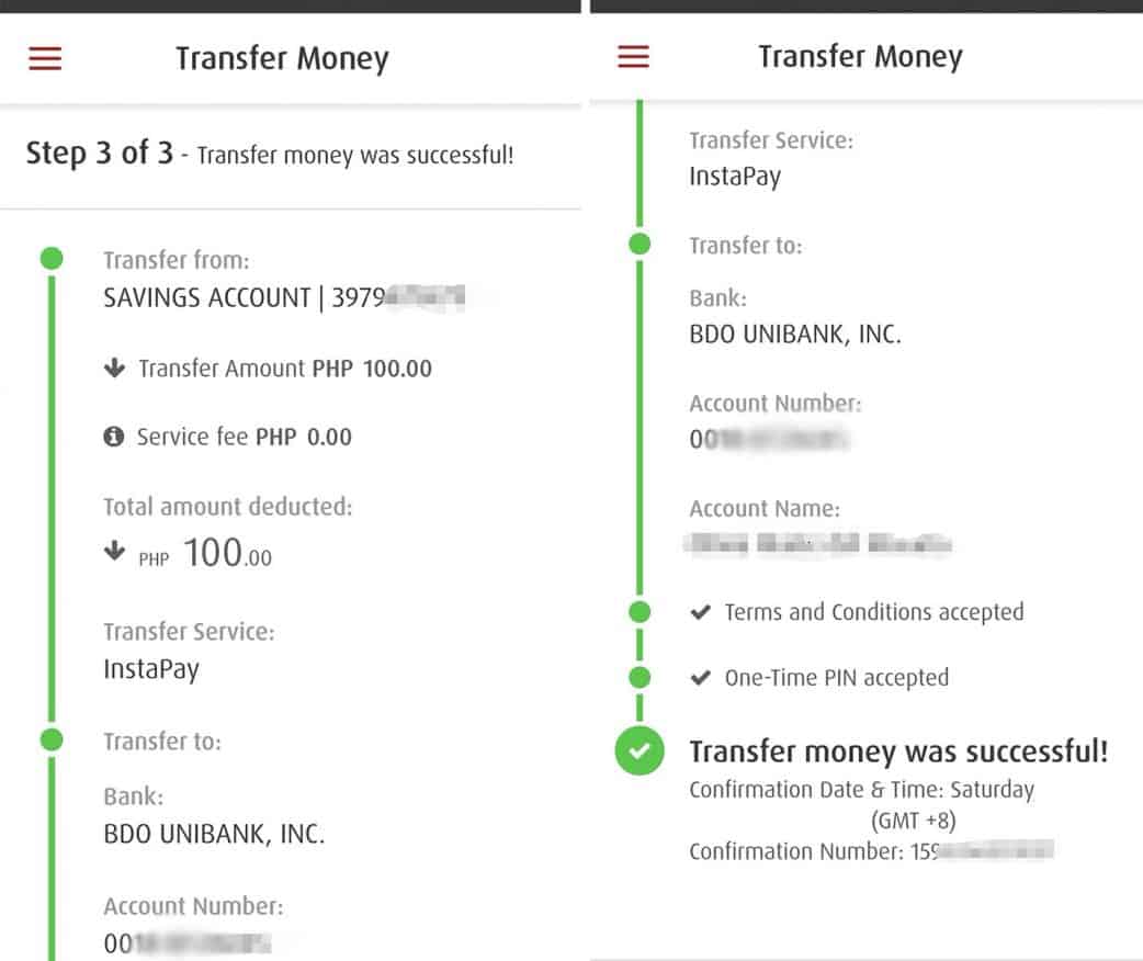 BPI to BDO How to Transfer Money via BPI Mobile App The Poor
