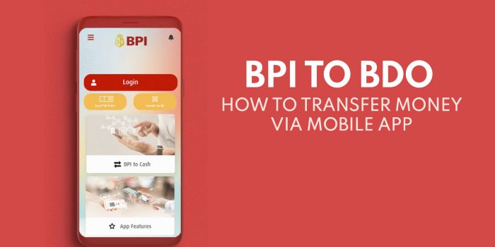 BPI to BDO: How to Transfer Money via BPI Mobile App