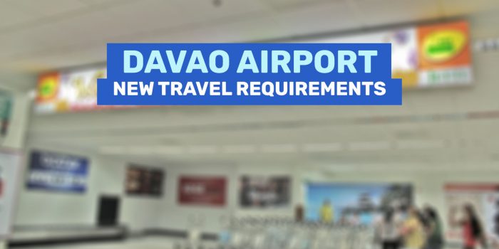 DAVAO AIRPORT: New Travel Requirements & Guidelines