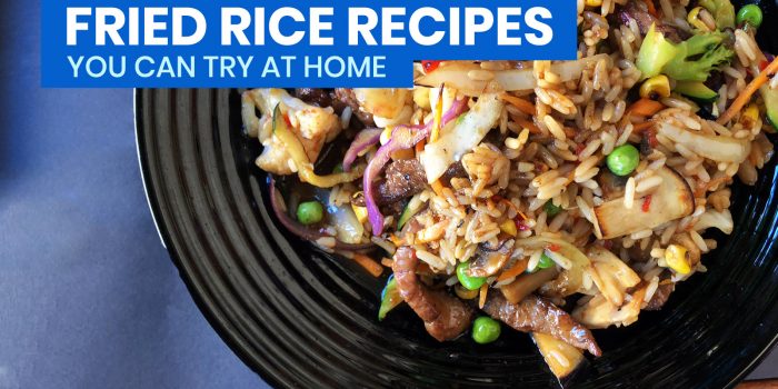 14 Easy FRIED RICE RECIPES You Can Try at Home