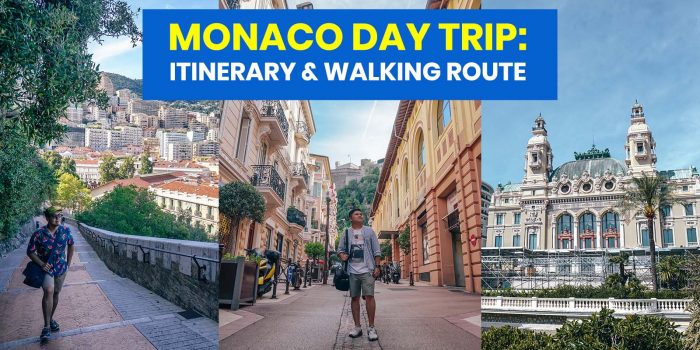 MONACO DAY TRIP ITINERARY: Things to Do & Walking Route