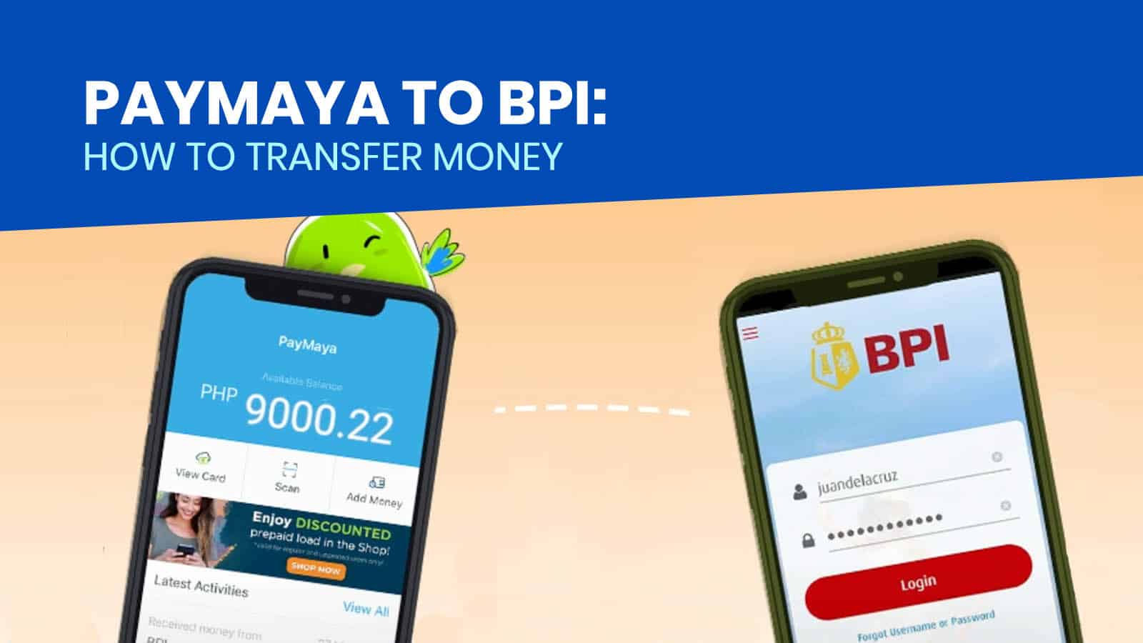 PAYMAYA TO BPI: How to Transfer Money via PayMaya App