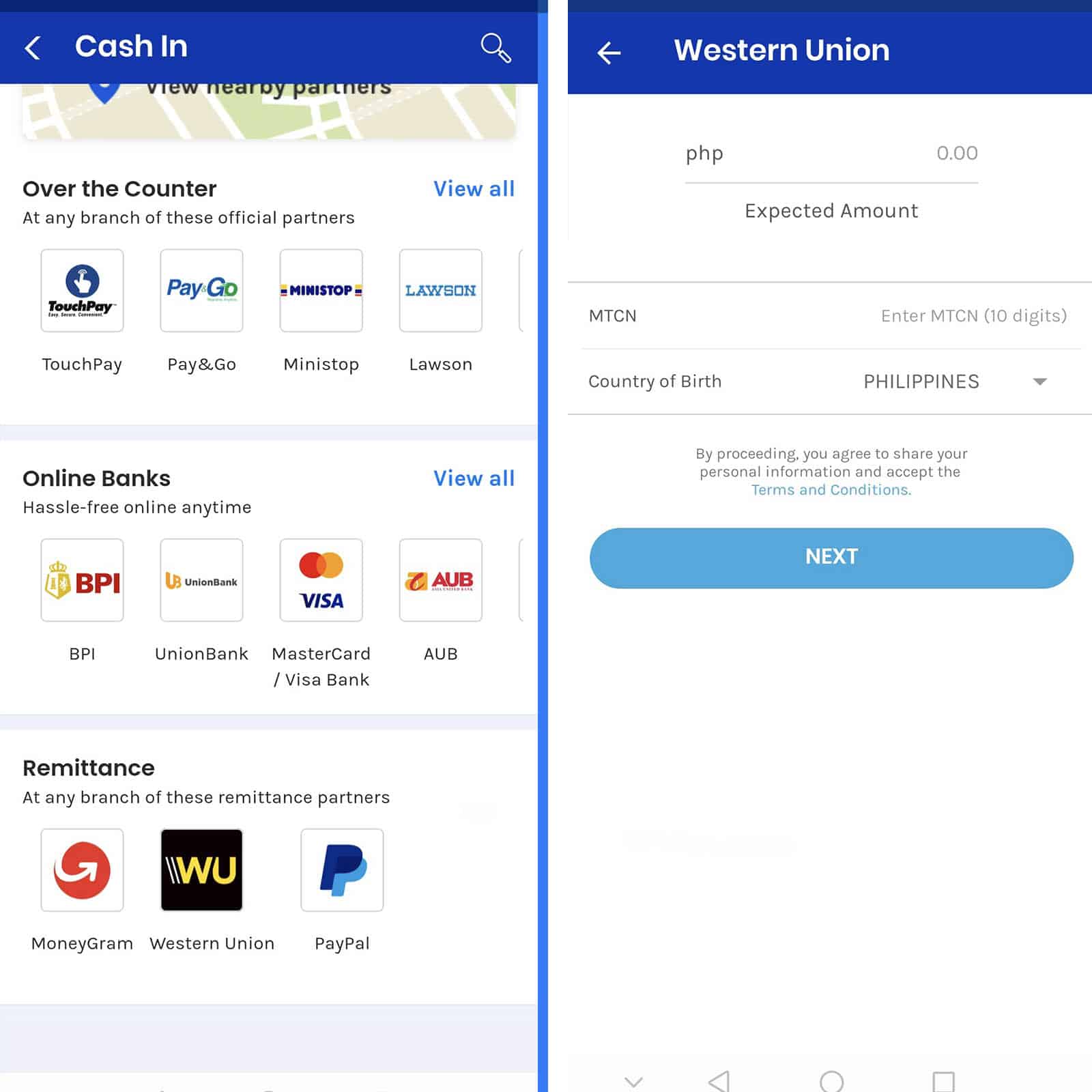 Western Union To Gcash How To Receive Money Via Gcash App Cash In The Poor Traveler Itinerary Blog