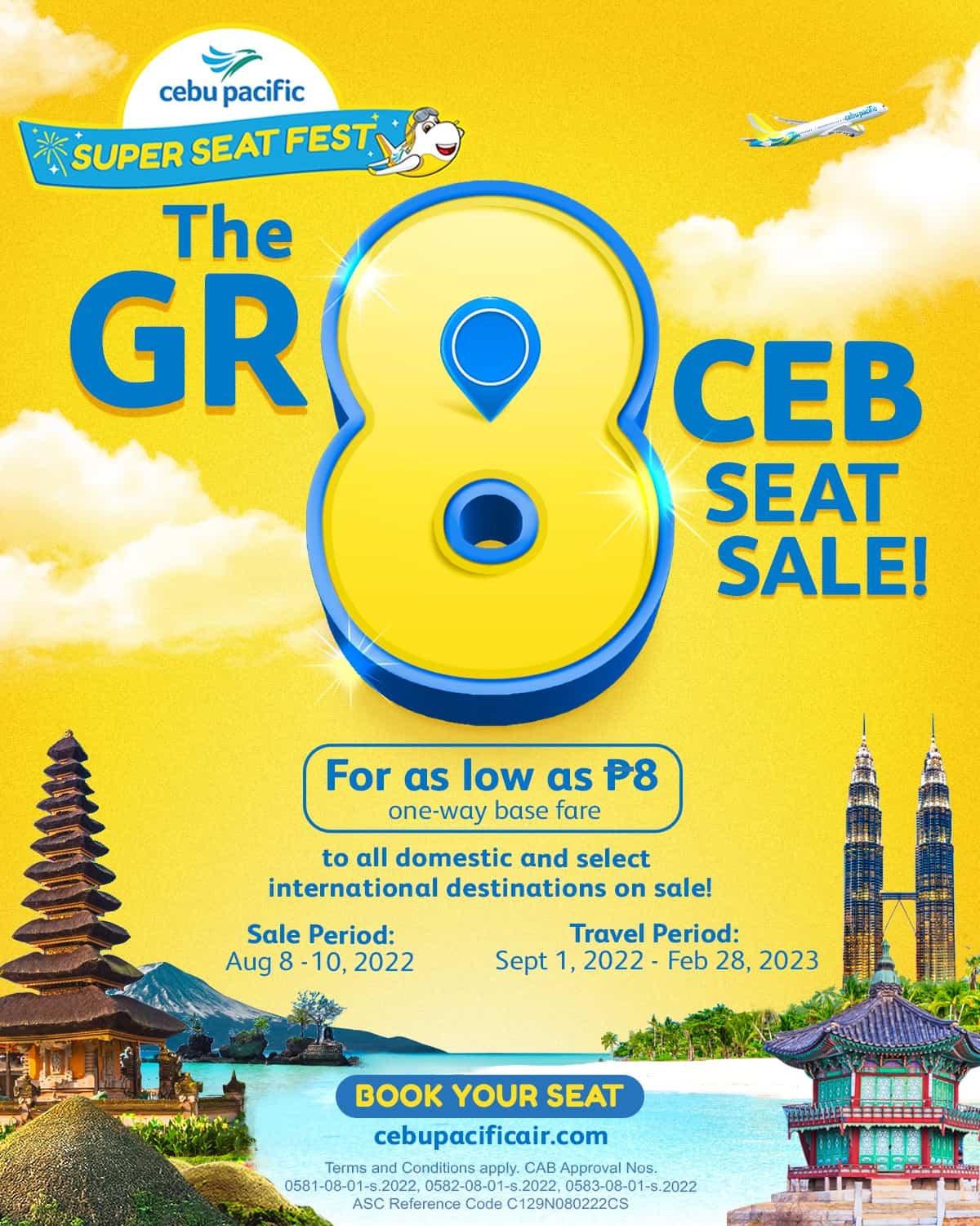 Cebu Pacific Gr8 Promo 2022