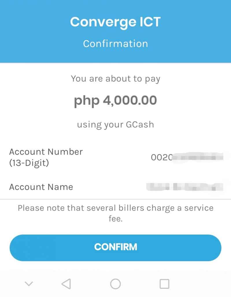 GCASH to CONVERGE How to Pay Converge and Other & Cable Bills