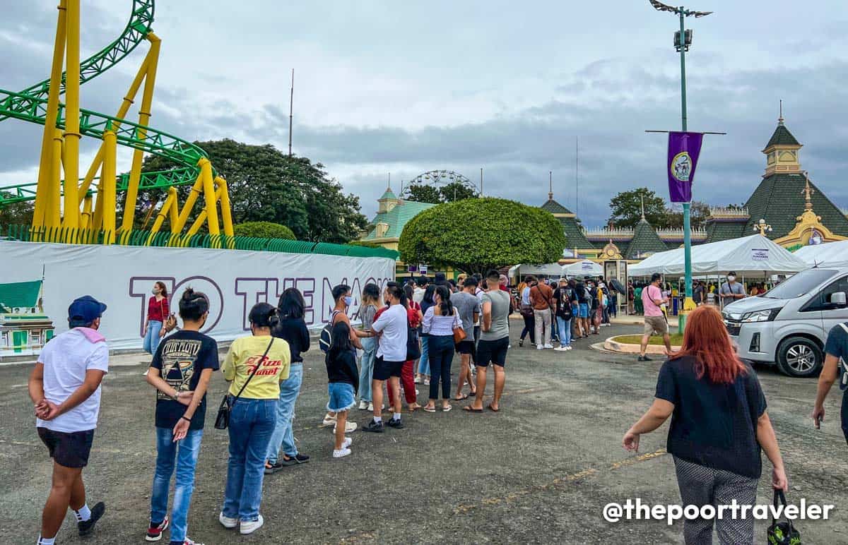 Enchanted Kingdom Ticket Line