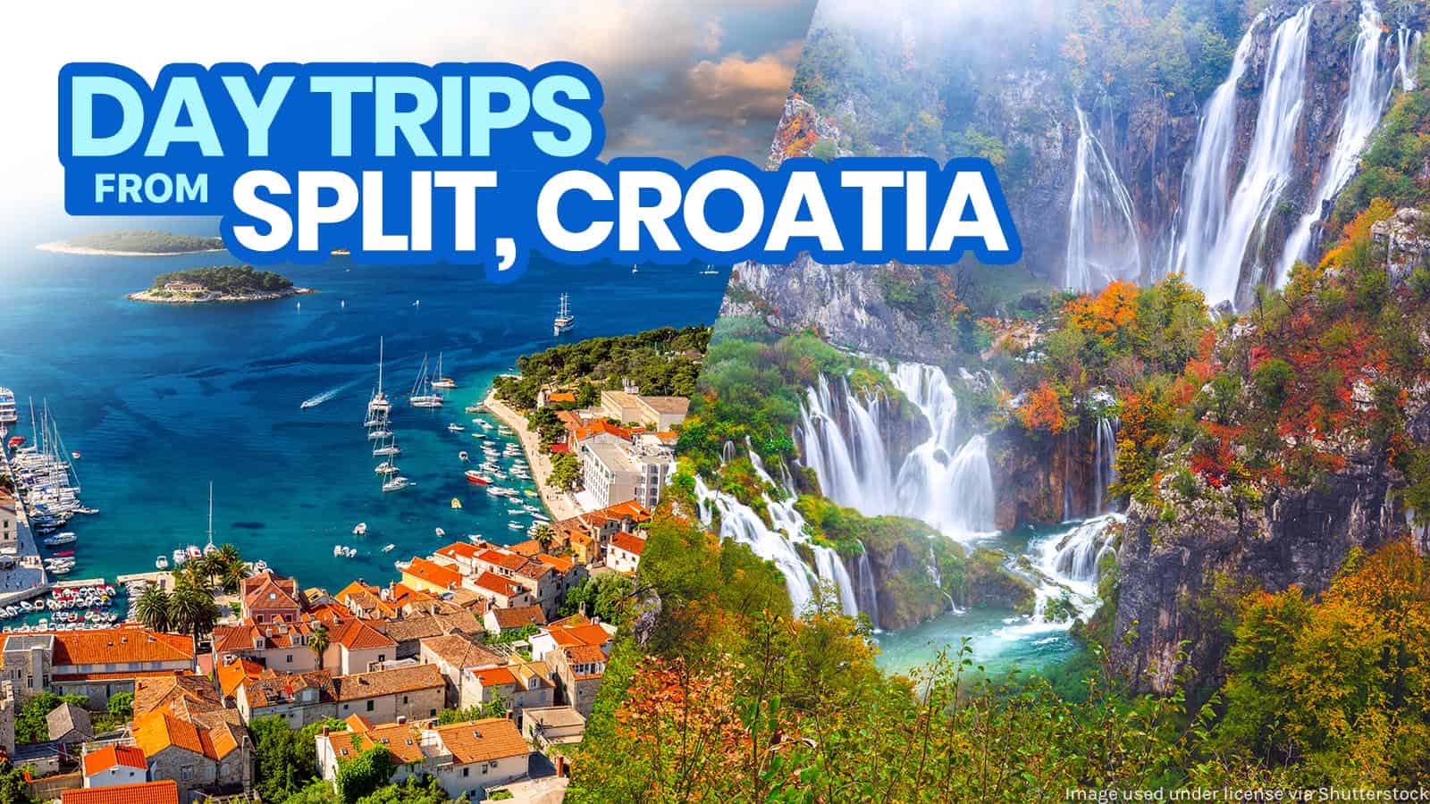 12 BEST DAY TRIP DESTINATIONS from SPLIT, CROATIA