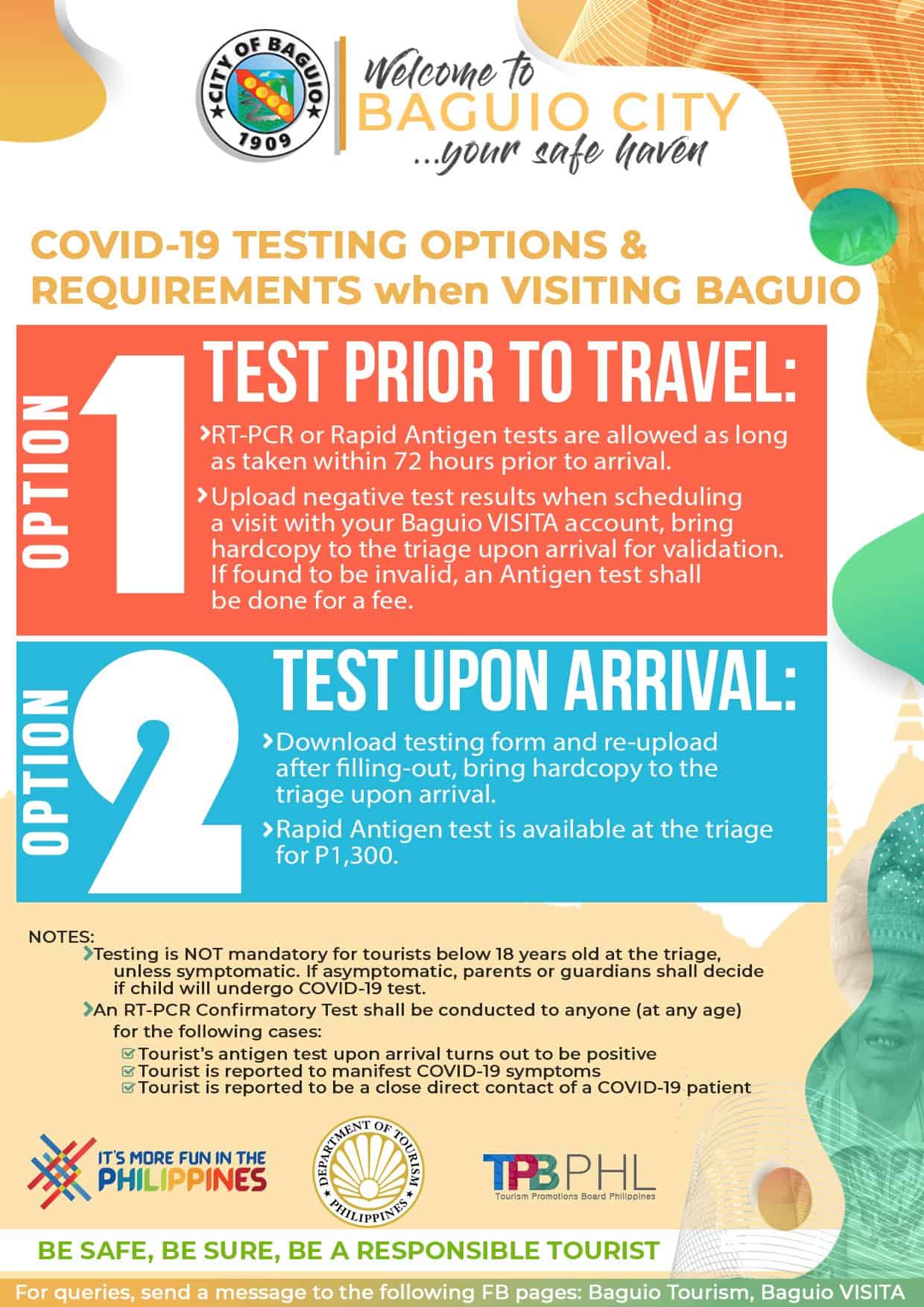 baguio latest travel requirements 2022