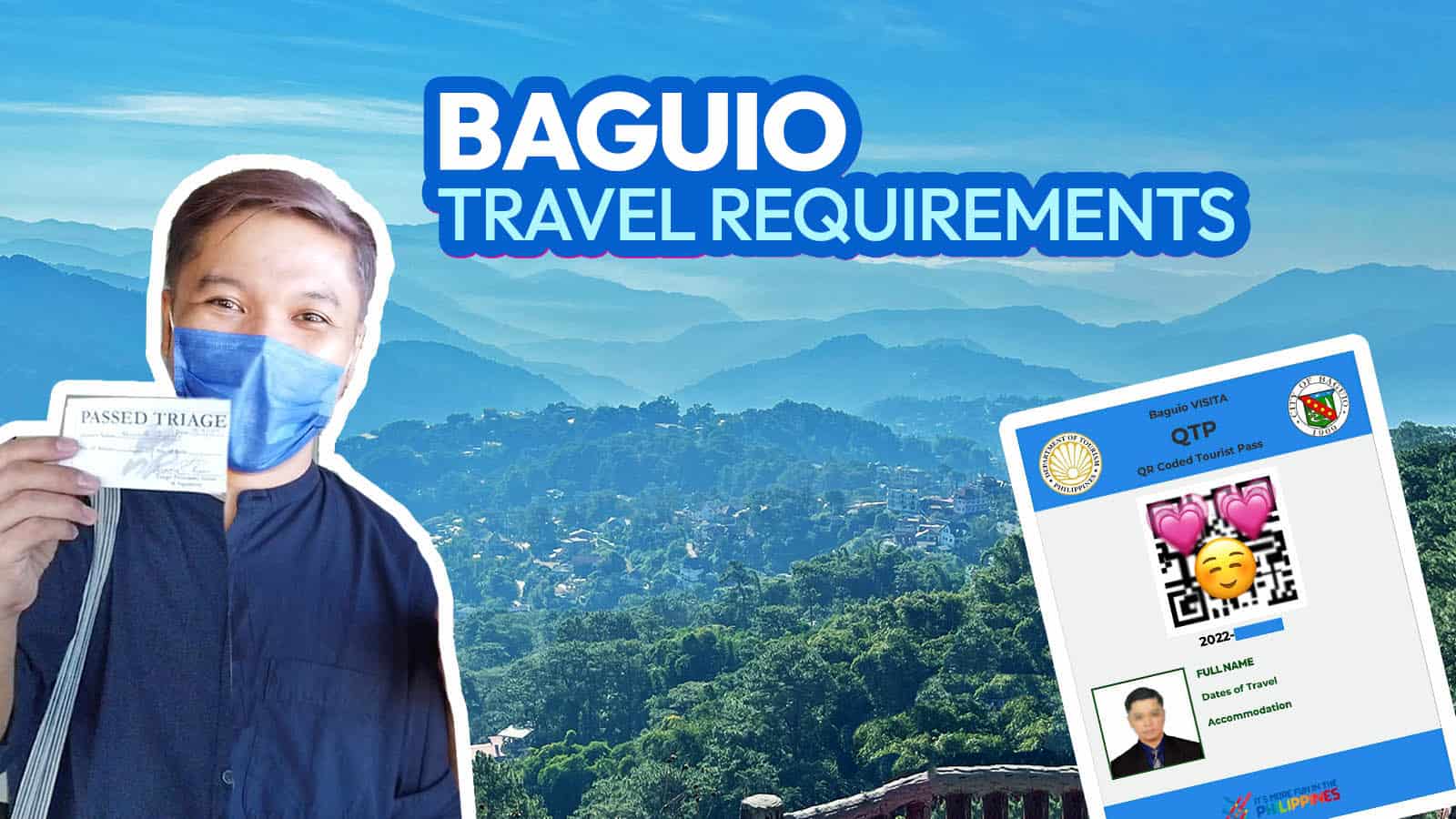 BAGUIO TRAVEL REQUIREMENTS for TOURISTS