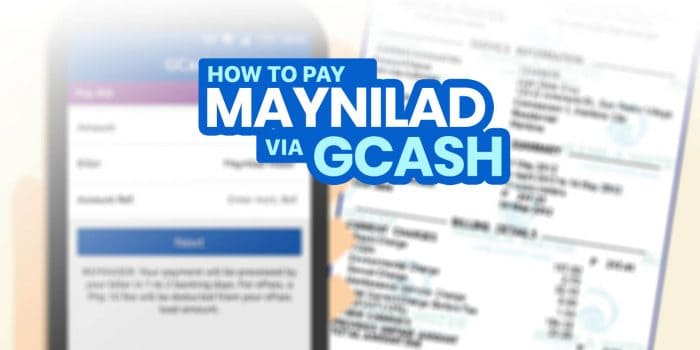 How to Pay MAYNILAD Bill via GCASH