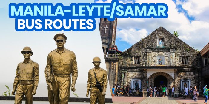 MANILA TO LEYTE & SAMAR by BUS: List of Operational Routes & Bus Companies