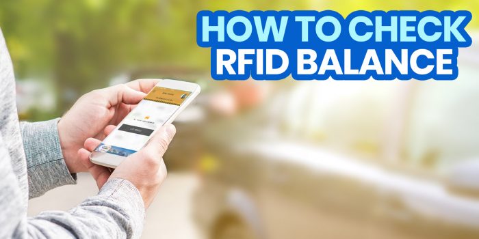 HOW TO CHECK RFID BALANCE of EASYTRIP & AUTOSWEEP (Balance Inquiry)