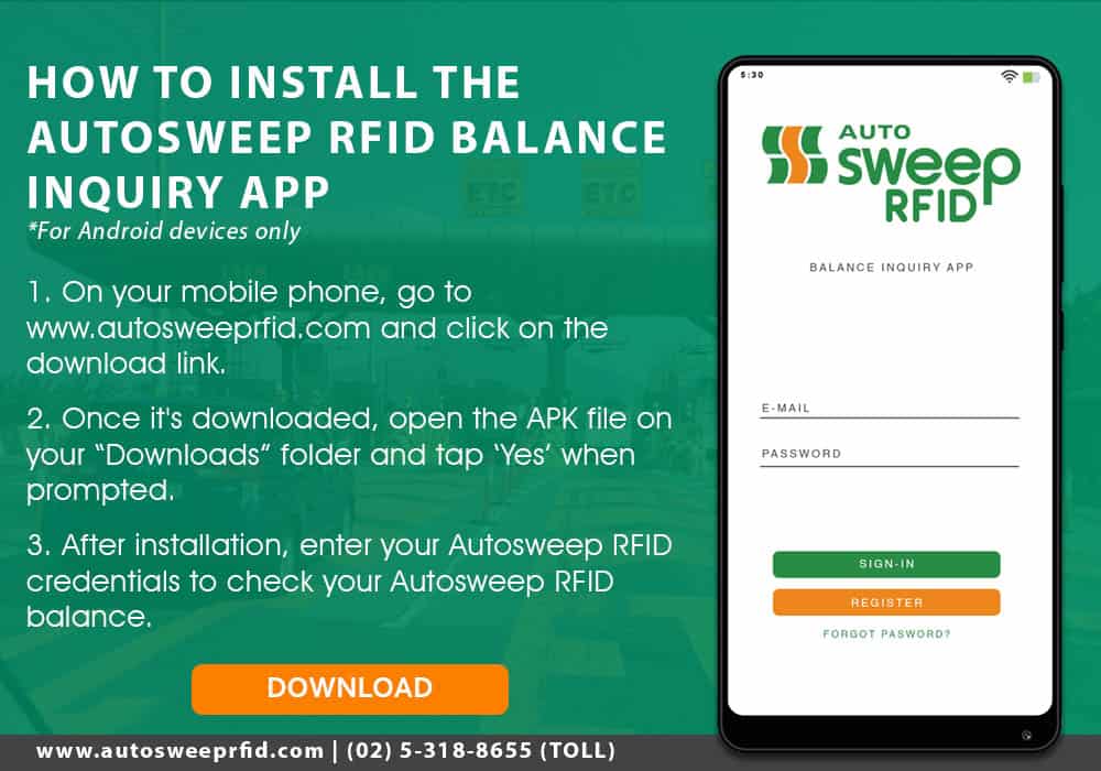 HOW TO CHECK RFID BALANCE ONLINE: EasyTrip & AutoSweep ...