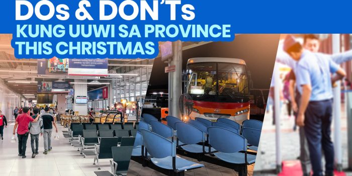 12 DOs and DON’Ts Kung Uuwi sa Probinsya This CHRISTMAS