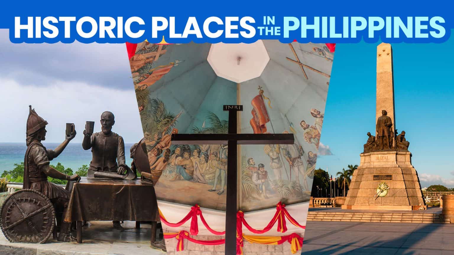 25 HISTORICAL PLACES IN THE PHILIPPINES in Araling Panlipunan / HEKASI