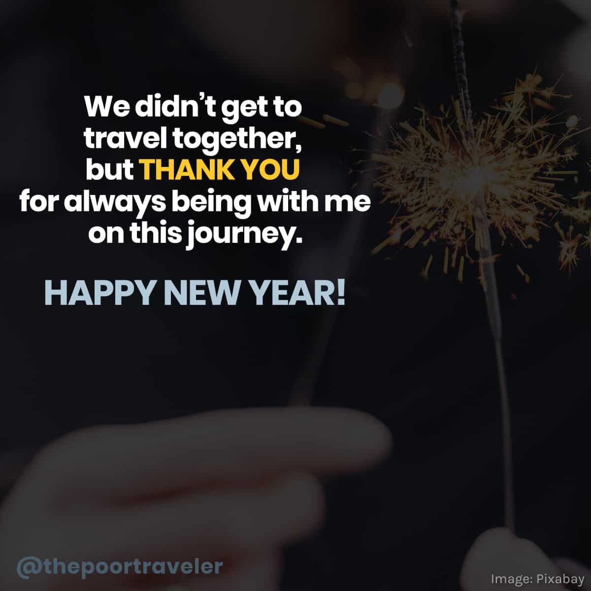 Happy New Year!  Wanderlust Overloaded