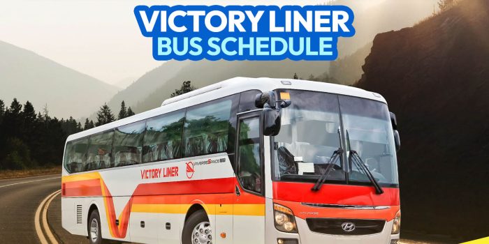 2022 VICTORY LINER Bus Schedules for Manila, Baguio, Olongapo, Cagayan, Isabela, Pangasinan