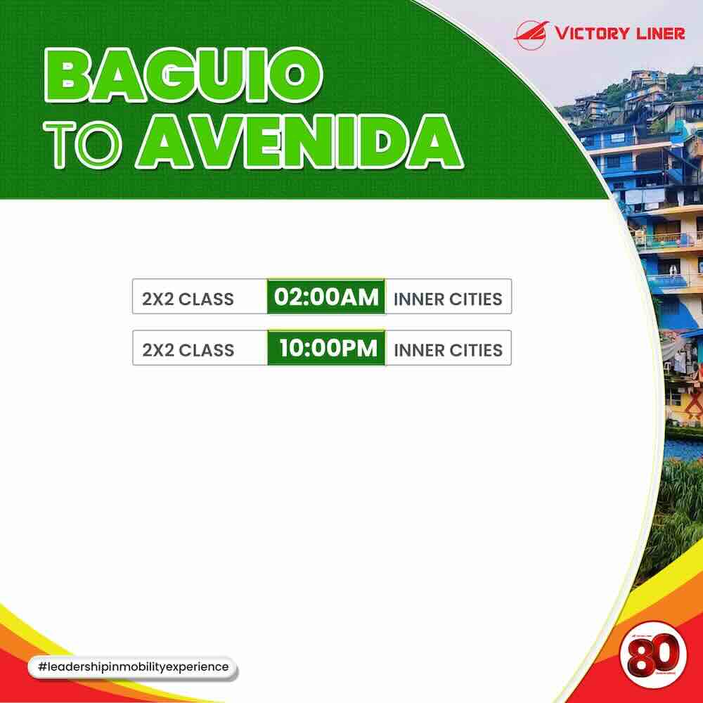 Baguio_Avenida VIctory Liner