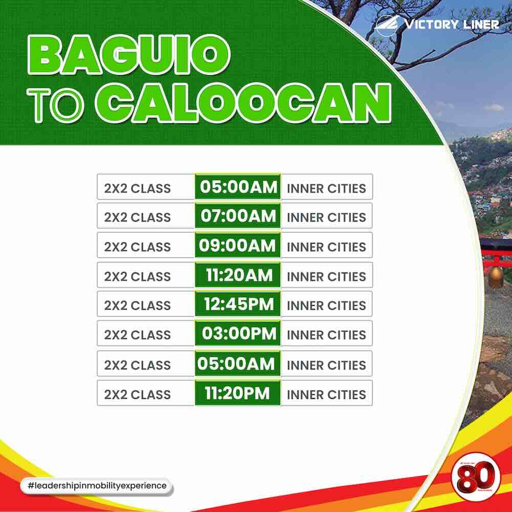 Baguio_Caloocan Victory Liner