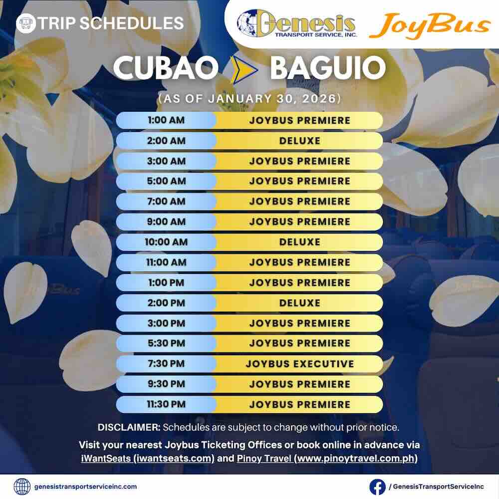Cubao_Baguio Genesis