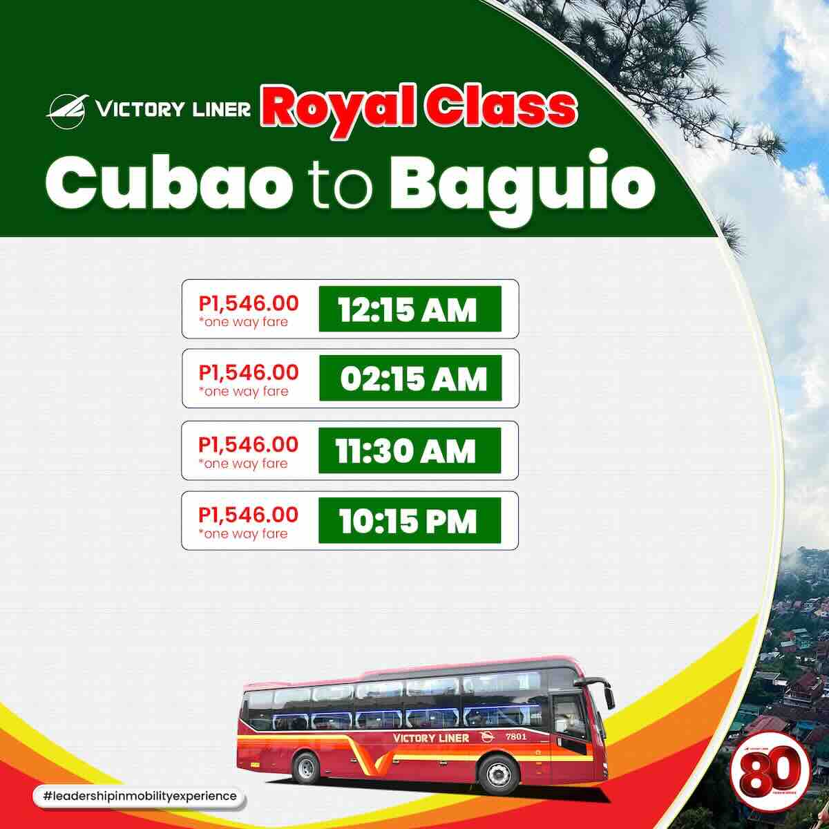 Cubao_Baguio Royal Class Victory Liner