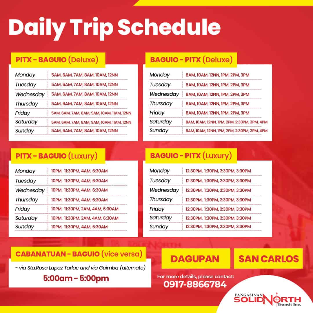 travel time from manila to baguio 2022