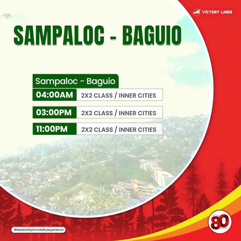 Sampaloc_Baguio Victory Liner