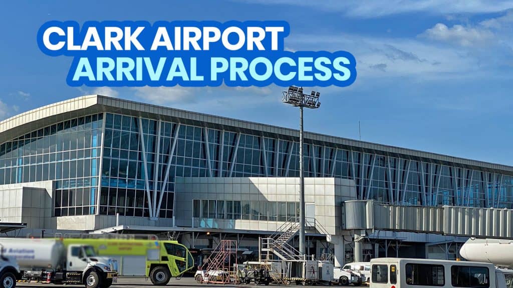 arrival clark airport