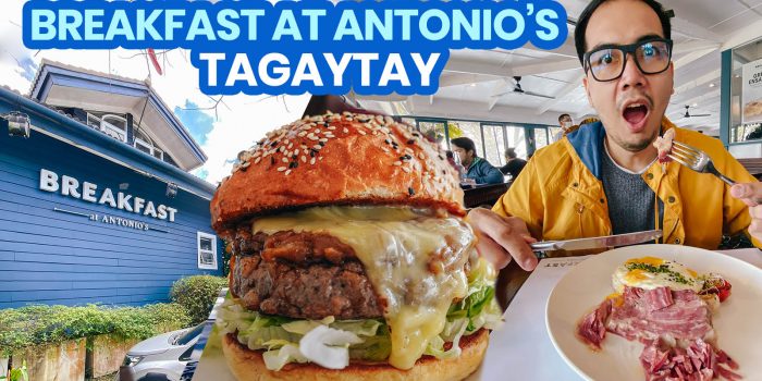 BREAKFAST AT ANTONIO’S TAGAYTAY Restaurant Guide & Menu