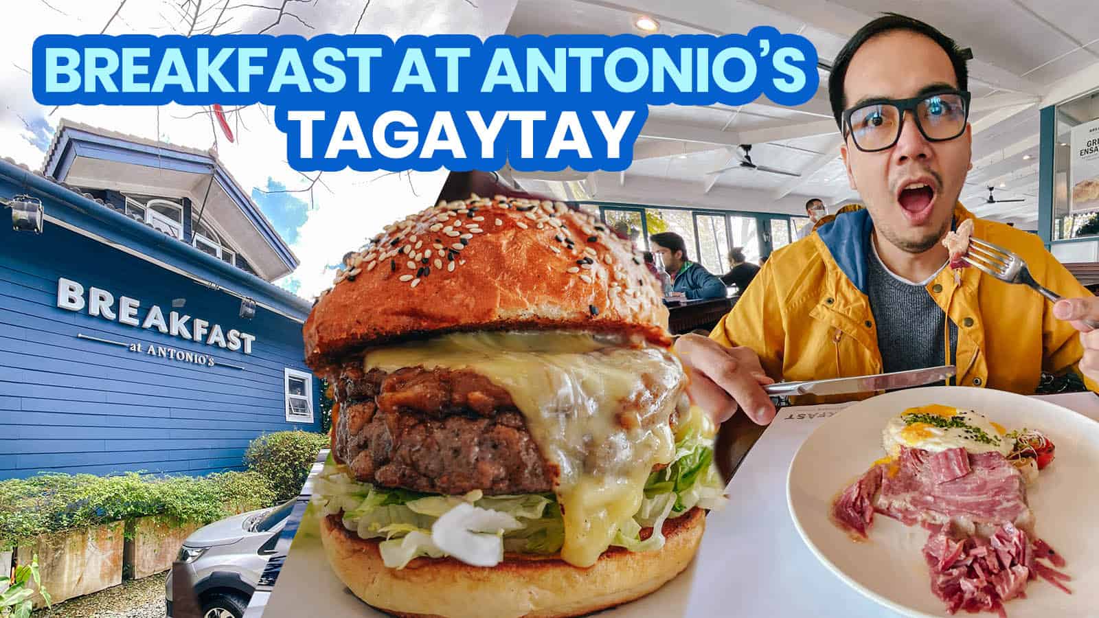 BREAKFAST AT ANTONIO’S TAGAYTAY Restaurant Guide & Menu