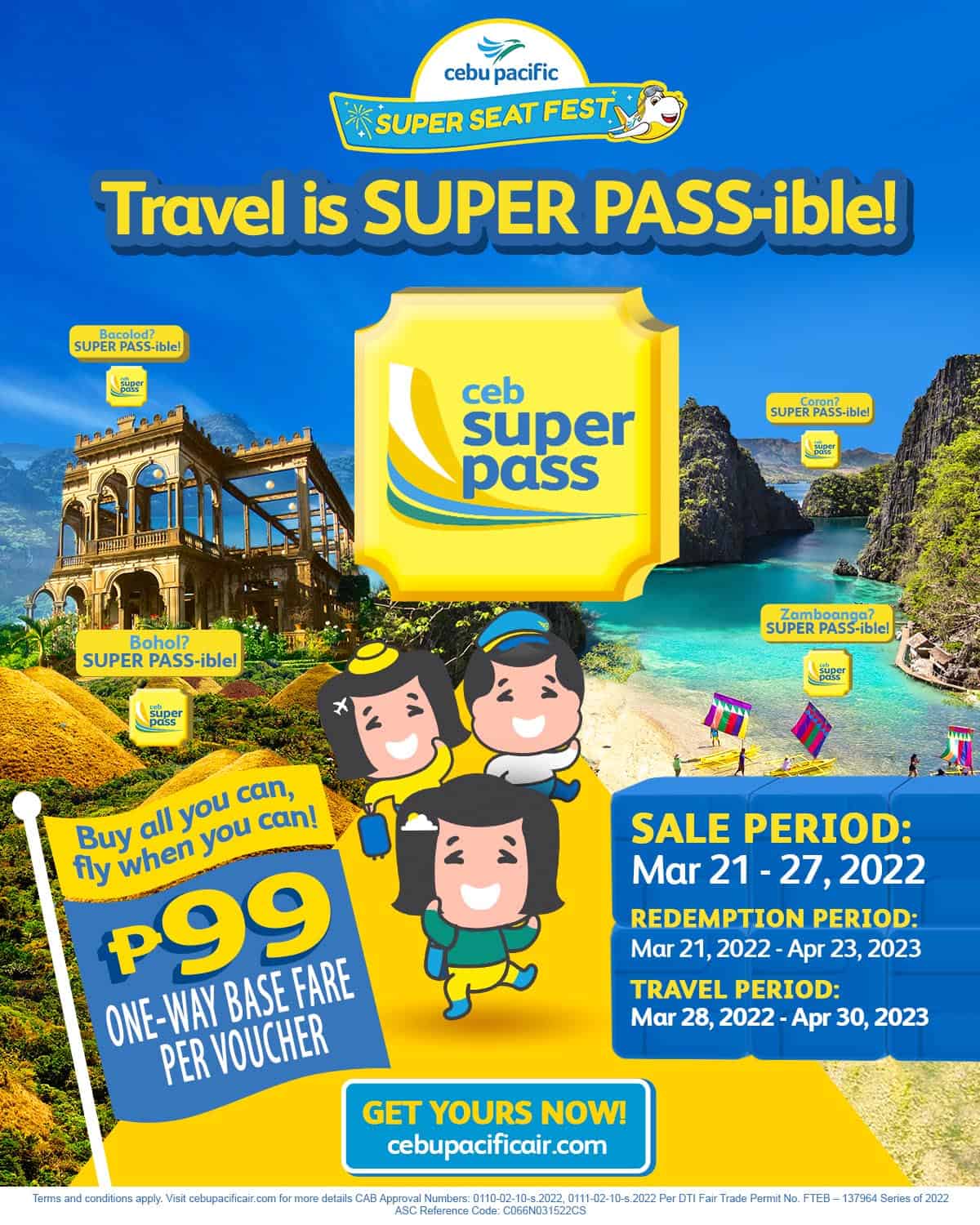 Cebu Pacific Super Pass 2022 -2023