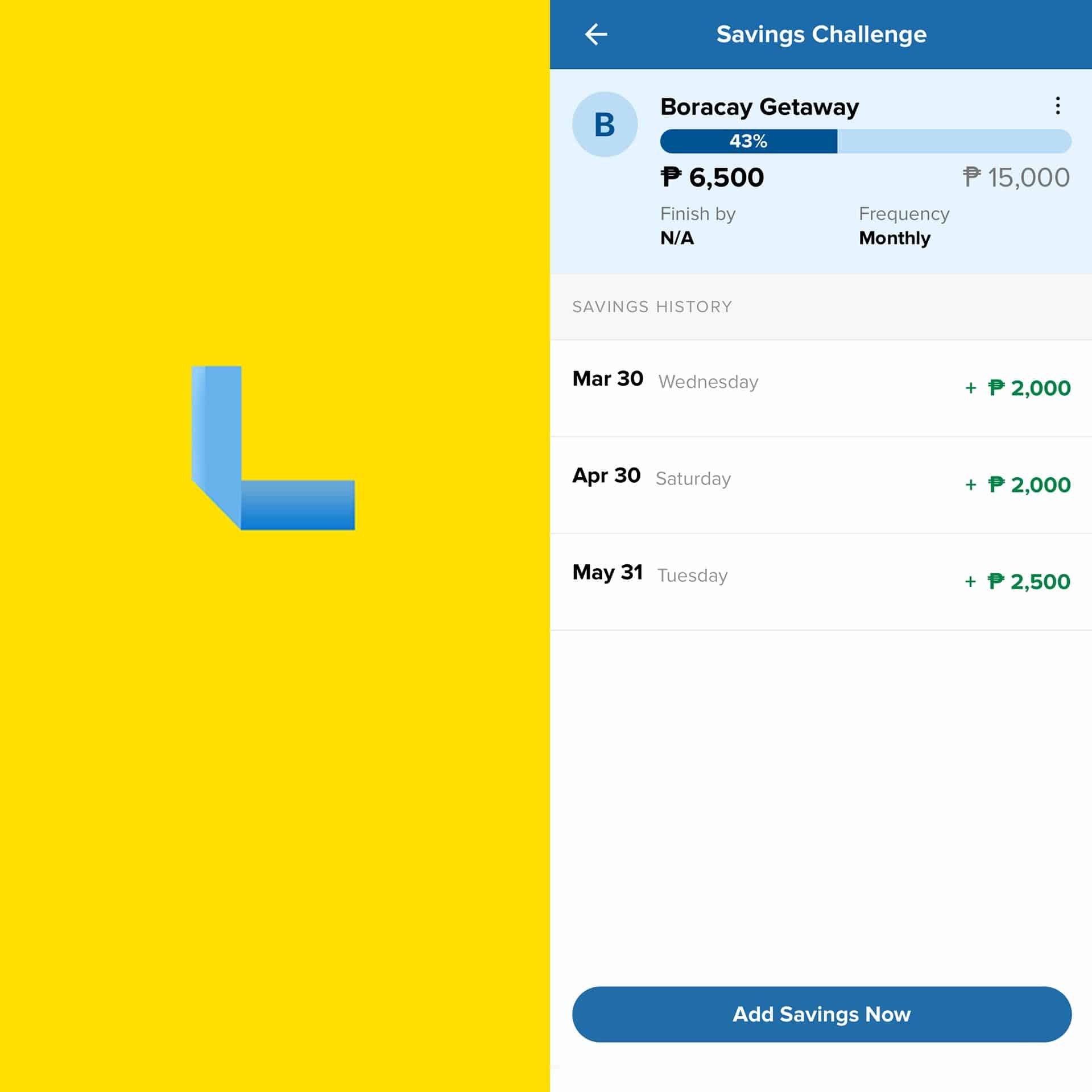 Lista App Savings Boracay