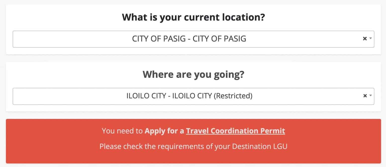 How to Get SPASS Travel Coordination Permit (TCP) The Poor Traveler