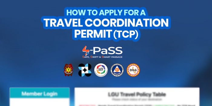 How to Get S-PASS Travel Coordination Permit (TCP)