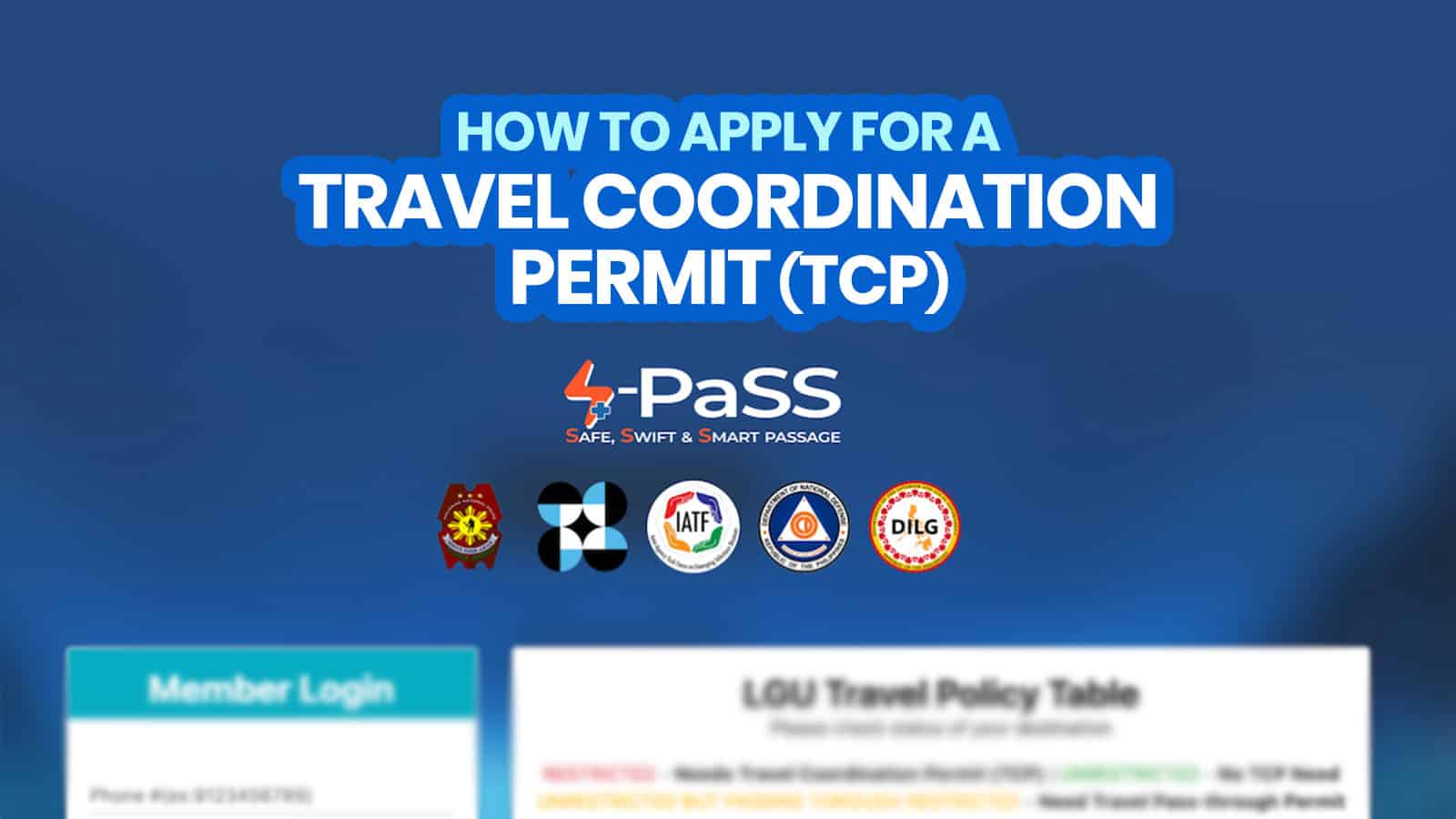 How to Get S-PASS Travel Coordination Permit (TCP)