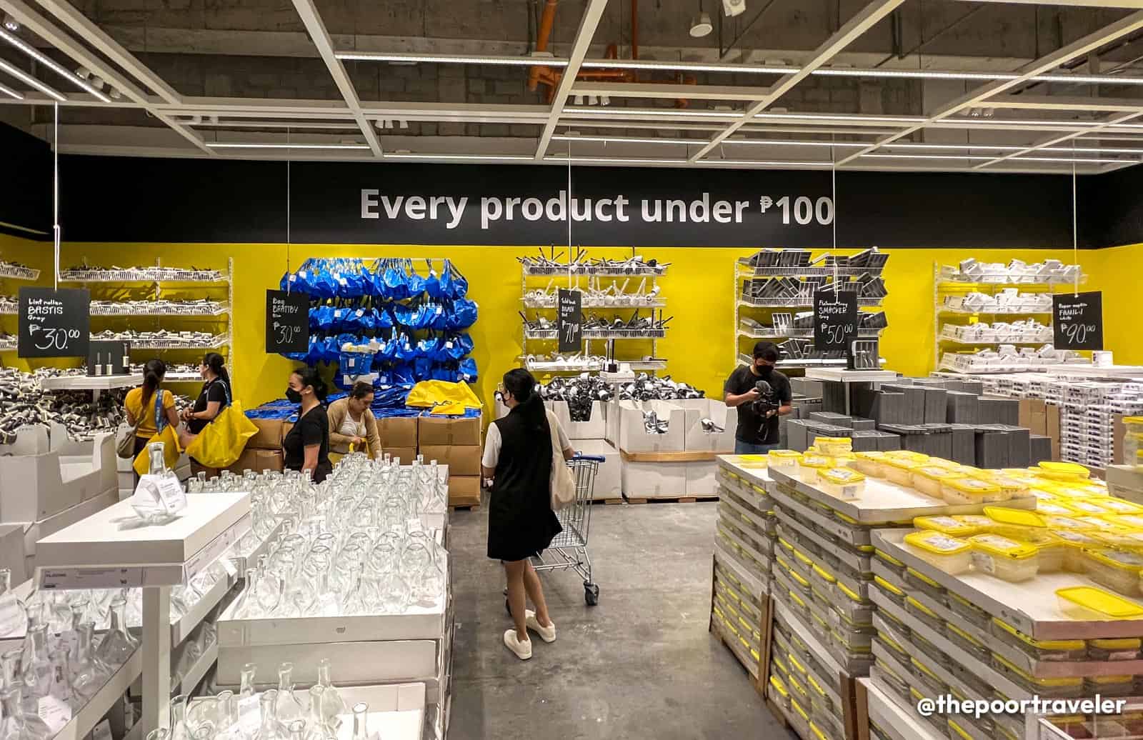 IKEA P100 Cheap Items Section