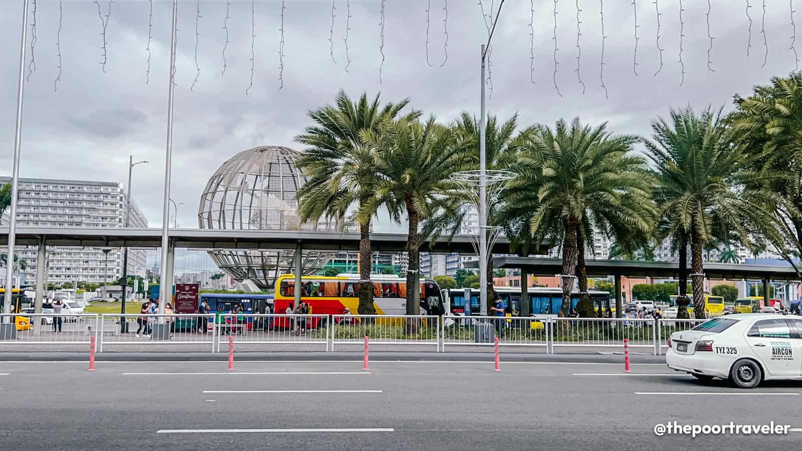 Asian bus stop