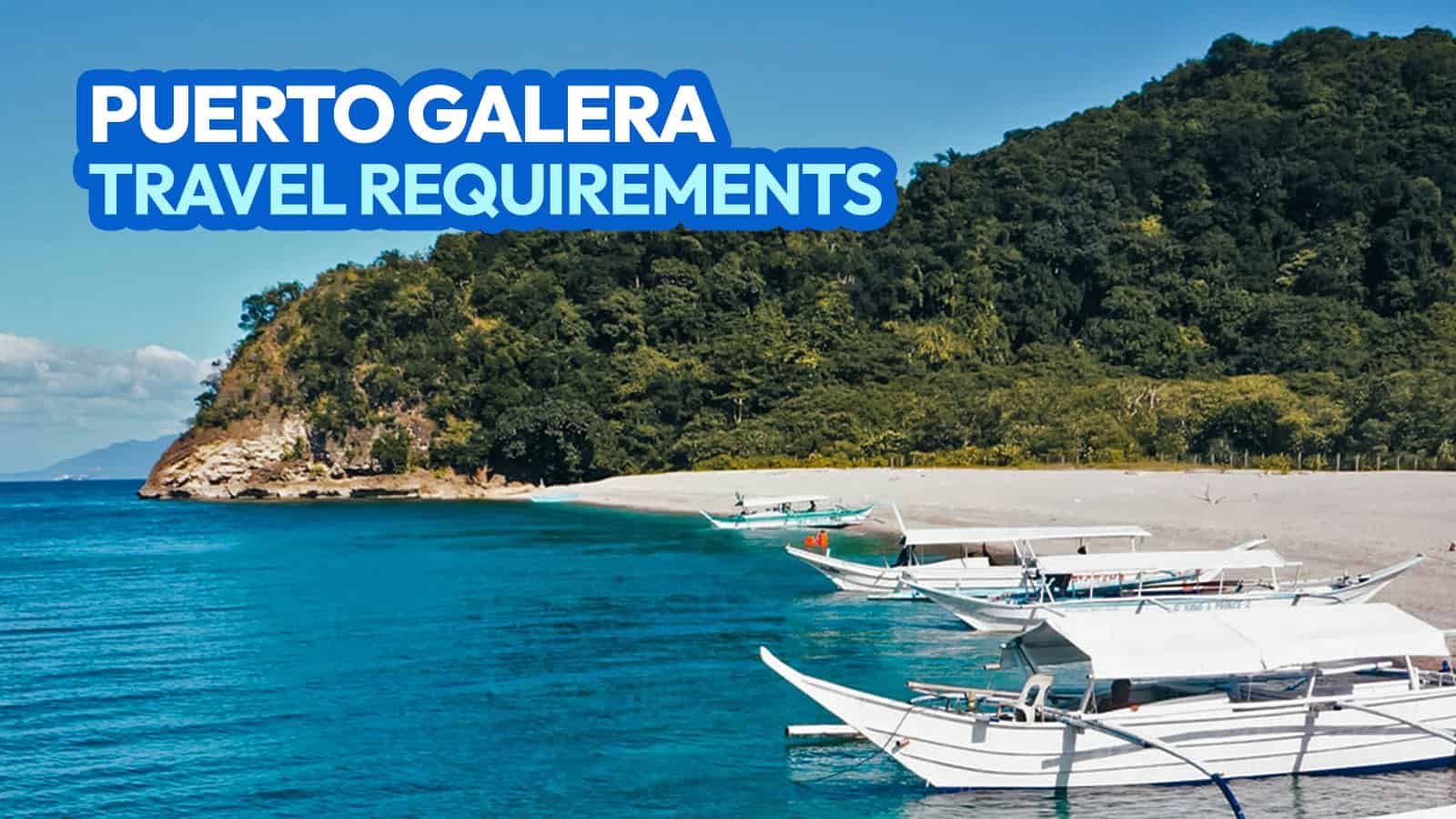 PUERTO GALERA TRAVEL REQUIREMENTS + List of DOT-Accredited Resorts & Hotels