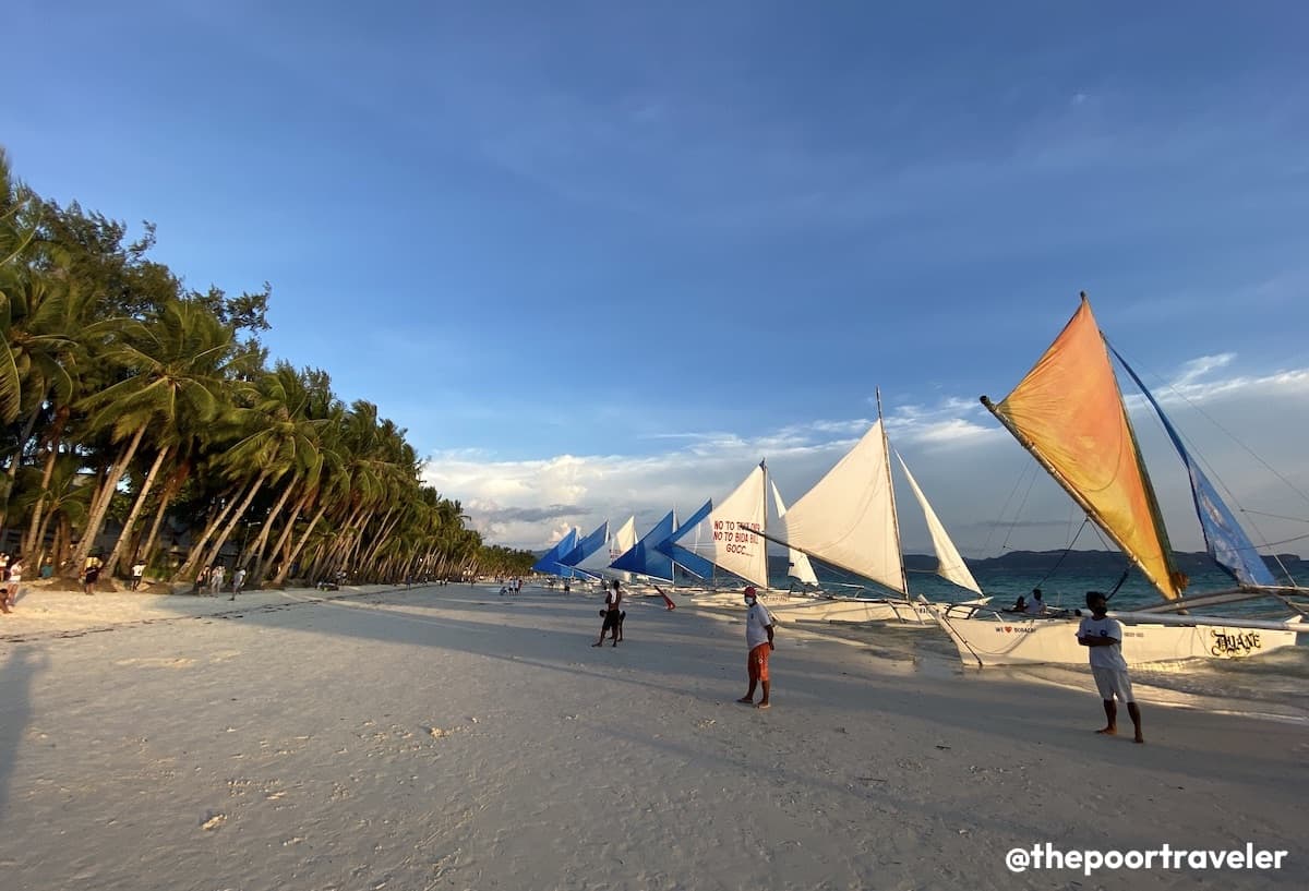 Boracay Paraw Sailboats