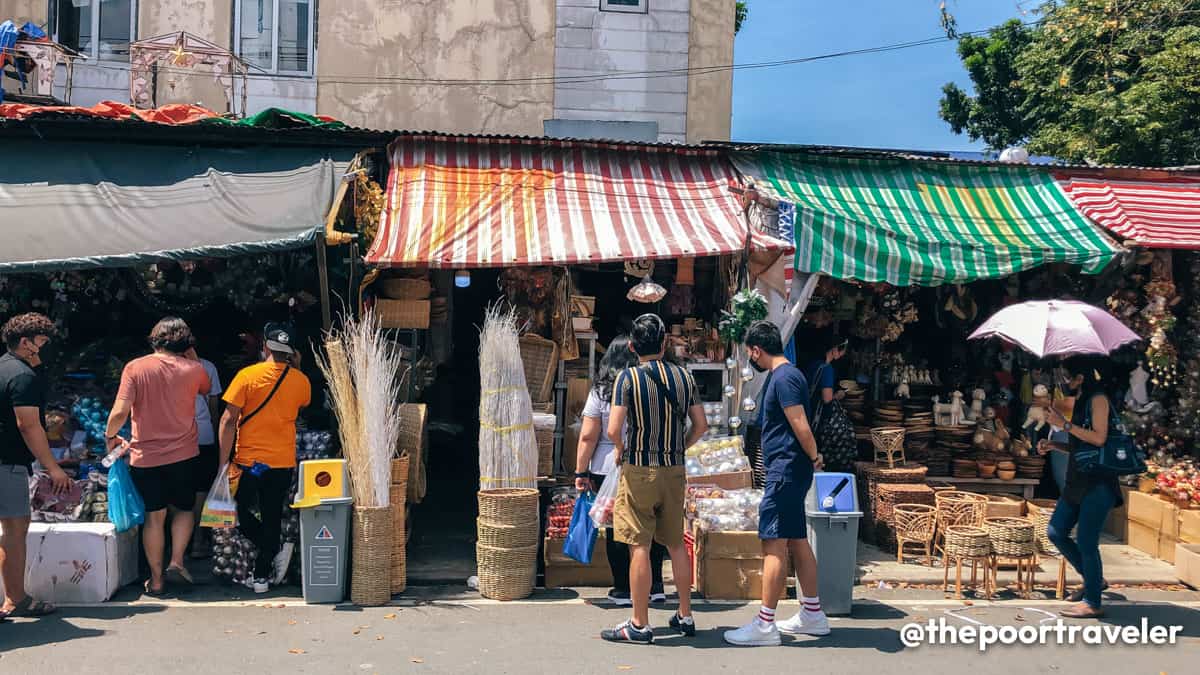 Dapitan Arcade Outside Stalls