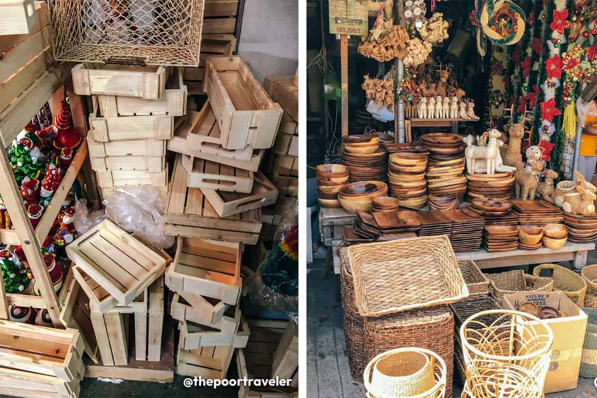 Wooden Crates and Plates