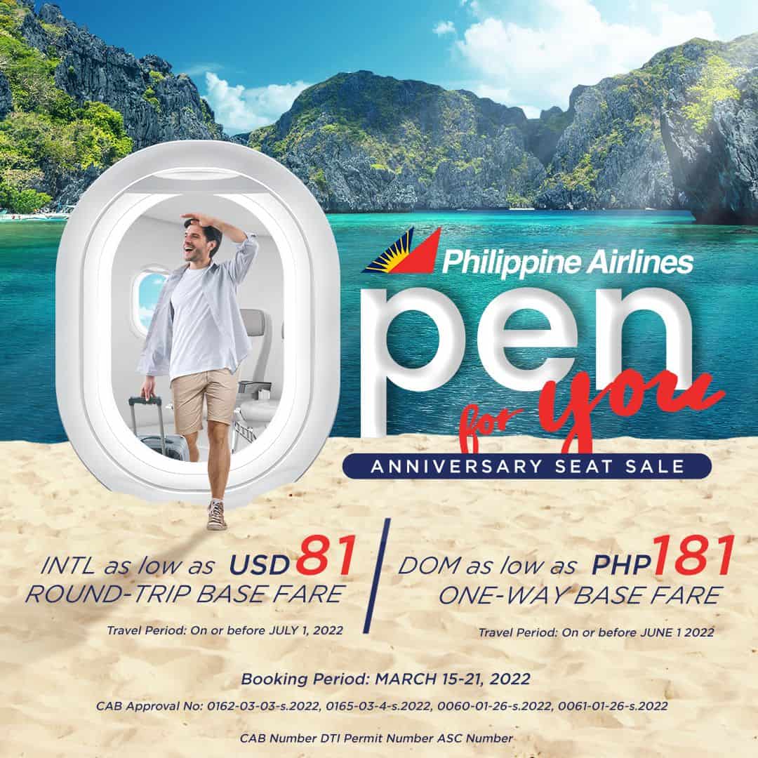 Philippine Airlines Promo 2022