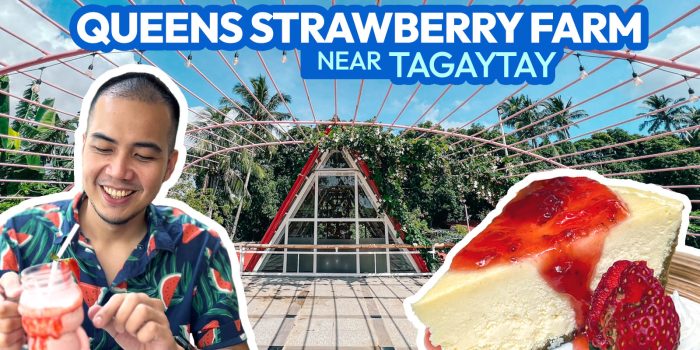 QUEENS STRAWBERRY FARM Restaurant Guide & Menu (Alfonso, Near Tagaytay)